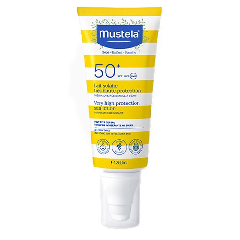 Mustela Very High Protection Sun Lotion SPF 50+ 200 ml